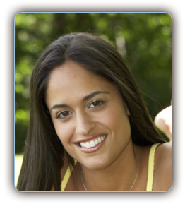 stock photo of a young woman